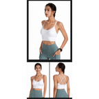 Women Sports Bra Sexy Brathable Sports Top Yoga Bra Push Up Top Female Gym Fitness Sports Underwear Female Seamless bra