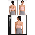 Women Sports Bra Sexy Brathable Sports Top Yoga Bra Push Up Top Female Gym Fitness Sports Underwear Female Seamless bra