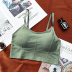 Women Sports Bra Sexy Brathable Sports Top Yoga Bra Push Up Top Female Gym Fitness Sports Underwear Female Seamless bra