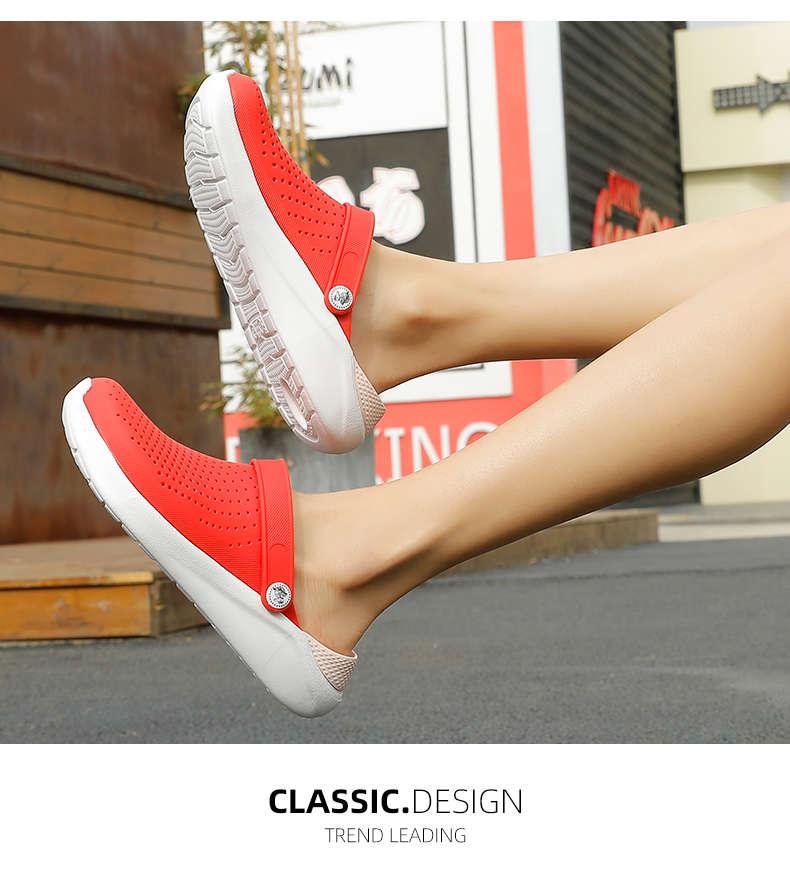 Women Summer Flip Flops Sandals Beach Shoes Womens Casual Garden Clogs Shoes Comfortable Water Shoes Sandals Slippers For Work Gym Beach Stevvex