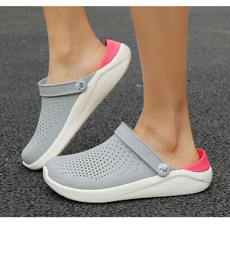 Women Summer Flip Flops Sandals Beach Shoes Womens Casual Garden Clogs Shoes Comfortable Water Shoes Sandals Slippers For Work Gym Beach Stevvex