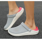 Women Summer Flip Flops Sandals Beach Shoes Womens Casual Garden Clogs Shoes Comfortable Water Shoes Sandals Slippers For Work Gym Beach Stevvex