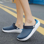 Women Summer Flip Flops Sandals Beach Shoes Womens Casual Garden Clogs Shoes Comfortable Water Shoes Sandals Slippers For Work Gym Beach Stevvex