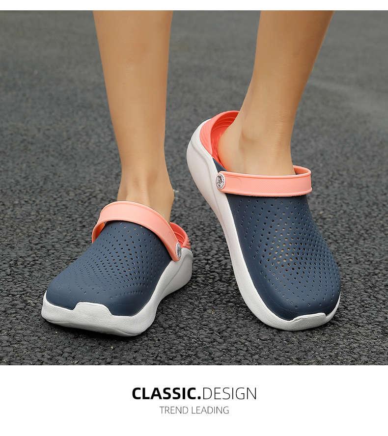 Women Summer Flip Flops Sandals Beach Shoes Womens Casual Garden Clogs Shoes Comfortable Water Shoes Sandals Slippers For Work Gym Beach Stevvex