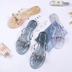 Women Summer Flip Flops Slippers Slide Sandals Beach Slides Soft Sole Sandals Women Flat Thong Strap Modern Flip Flops Slip On Cute Beach Casual Cute Summer Sandals Stevvex