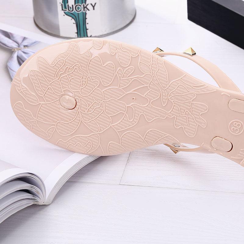 Women Summer Flip Flops Slippers Slide Sandals Beach Slides Soft Sole Sandals Women Flat Thong Strap Modern Flip Flops Slip On Cute Beach Casual Cute Summer Sandals Stevvex