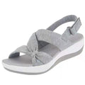 Women Summer Open Toe Sandals Women Bow Platform Comfy Beach Sandals Women Bow-Knot Platform Simple Outdoor Flip-Flops Beach Sandals Fashion Slippers Summer Sandals Stevvex