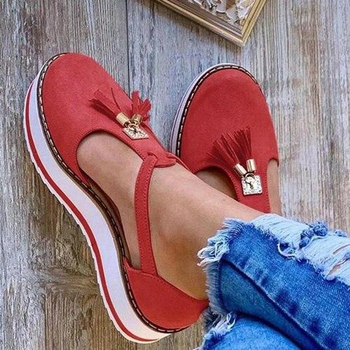Women Summer Sandals Fashion Buckle Strap Solid Cover Heel Flat Platform Heel Casual Summer Strappy Cut Out Closed Toe Sandals Comfy Chunky Slippers For Indoor Outdoor Stevvex