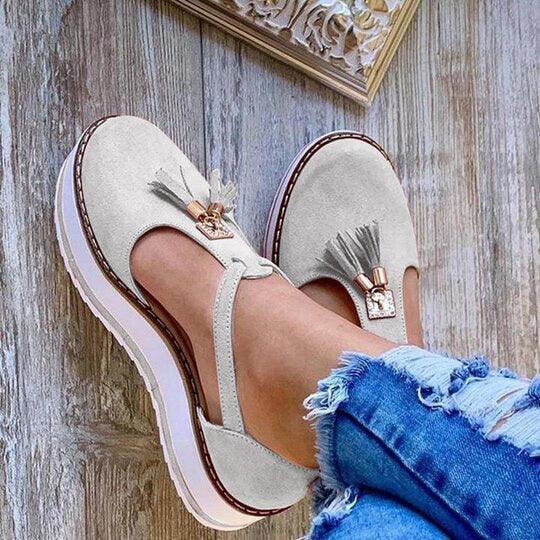 Women Summer Sandals Fashion Buckle Strap Solid Cover Heel Flat Platform Heel Casual Summer Strappy Cut Out Closed Toe Sandals Comfy Chunky Slippers For Indoor Outdoor Stevvex