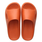 Women Summer Slippers Beach Slide Sandals Flip Flops Non-slip Soft Sole Men Couple Casual Shoes Non-Slip Quick Drying Slipper For Women Men Thick Sole Indoor Home Spa Open Toe Sandals Stevvex