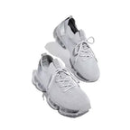 Women Trendy Sneakers Fashion Cushion Lace Up Running Sport Sneakers Outdoor Sport Shoes Spring Summer Couple Cushion Flats Training Running Breathable Sneakers Stevvex