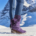 Women Winter Boots Strong Hoof Heels Fashion Comfort Warm Design Stevvex