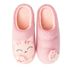 Women Winter Home Slippers Cat Shoes Soft Winter Warm House Slippers Indoor Bedroom Couples Slippers Super Soft Lightweight Bedroom Shoes Waterproof Rubber Sole Indoor Outdoor For Women Stevvex