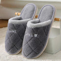 Women Winter Home Slippers Cute Shoes Non-Slip Soft Winter Warm Slipper Indoor Bedroom Couples Floor Shoes Women's House Slippers Indoor Memory Foam Cotton-Blend Knitted Autumn Winter Slippers Stevvex