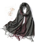 Women Winter Warm Scarf Shawl Fashion Plain  Soft Long Scarves For Women Casual Wear Travel Friendly Scarfs  Warm Winter Scarf Double Sided Thick Shawl Women Students Scarf Stevvex