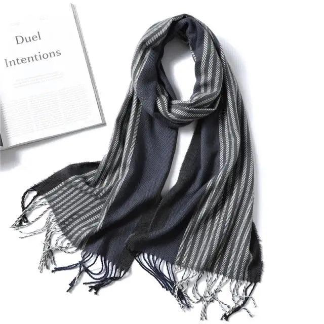 Women Winter Warm Scarf Shawl Fashion Plain  Soft Long Scarves For Women Casual Wear Travel Friendly Scarfs  Warm Winter Scarf Double Sided Thick Shawl Women Students Scarf Stevvex