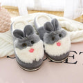Women Winter Warm Slippers Cute Rabbit Slippers Indoor Shoes For Girls Non Slip Soft Funny Women Furry Slipper House Slippers For Women Indoor Slip On Slippers Warm Flats Shoes Soft-soled Cotton Slippers Stevvex