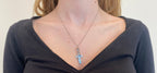 CZ Handwriting Necklace KingdomWear