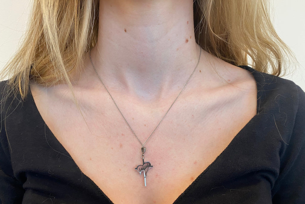Heart's Desire Cross Necklace KingdomWear