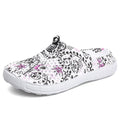 Womens Casual Clogs Breathable Beach Sandals Valentine Slippers Summer Slip On Women Flip Flops Shoes Sandals Quick Drying Slippers Walking Lightweight Rain Beach Summer Pool Water Shoes Stevvex