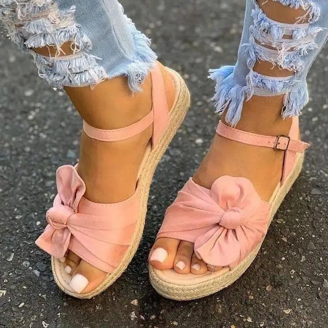 Womens Casual Stylish Sandals Summer Flats Elegant Comfort Buckle Strap Fashion Design Stevvex