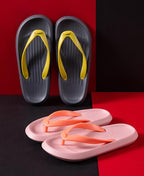 Womens Flip Flops Summer Beach Slides Slippers Home Indoor Outdoor Sandals Couples Candy Color Soft Lightweight Sandals For Women Anti Slip Casual Slippers Shower Beach Pool Bathroom Flat Slides Shoes Stevvex