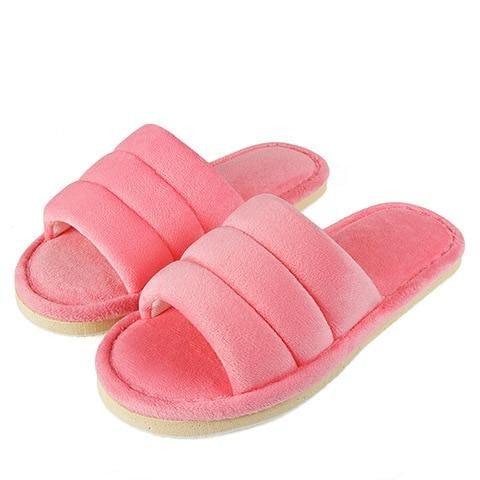 Womens Fur Slippers Winter Shoes Home Slippers Plush Women Indoor Warm Fluffy Cotton Shoes Women's Fuzzy House Memory Foam Slippers Furry Faux Fur Lined Bedroom Shoes Stevvex
