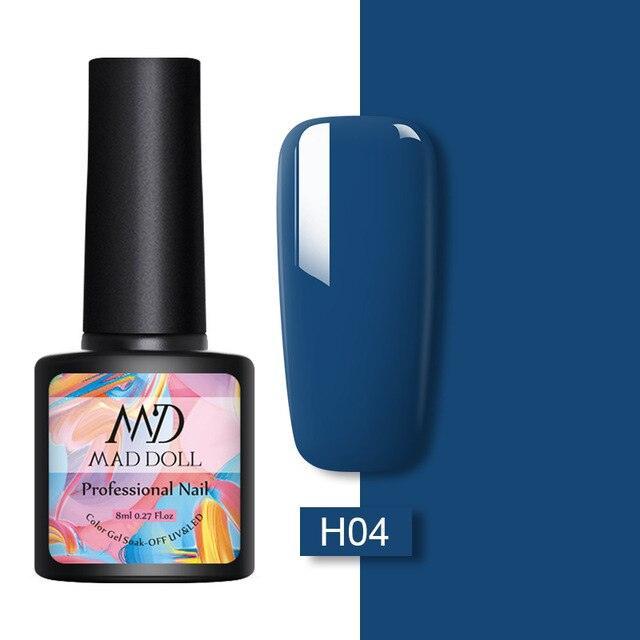 Womens Glossy Colorful 8ml Nail Gel Polish Permanent UV LED Summer Winter High Quality Fashion Design Stevvex