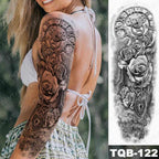 Womens Large Tattoo Eye Lion Waterproof Temporary Sticker Realistic Big Luxury Tattoo Modern Design