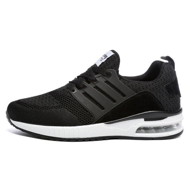 Womens Light Weight Running Sneakers Air Sole Breathable High Quality Sport Women Mesh Running Casual Slip On Flats Comfortable Walking Air Cushion Sneakers Stevvex