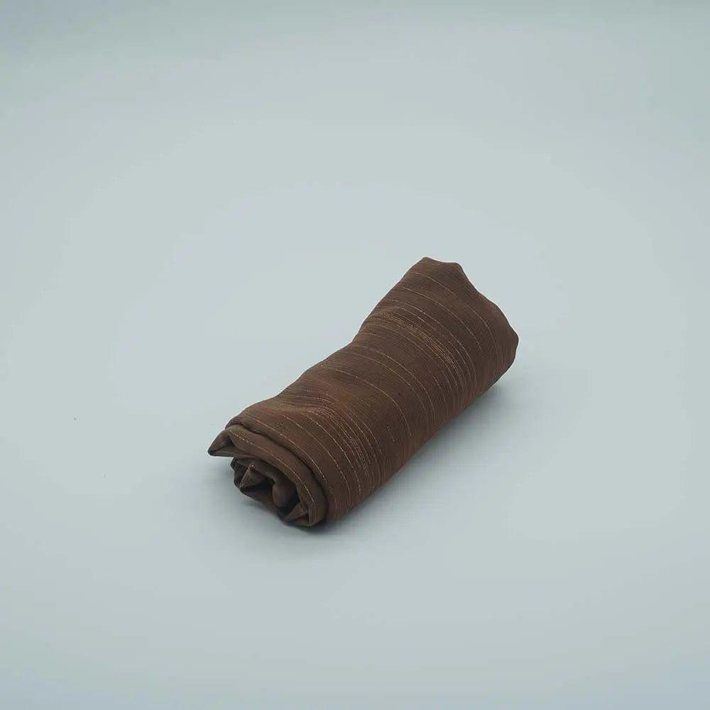 Women's hijab in Solid Color with Silver Silk Bronzing (MH022) Mariam's Collection