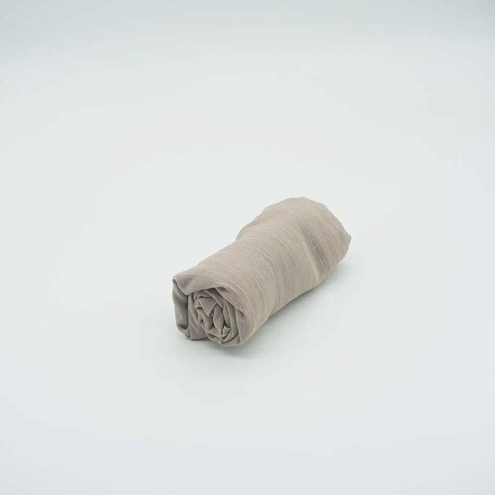 Women's hijab in Solid Color with Silver Silk Bronzing (MH022) Mariam's Collection
