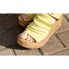 Womens Red Sandals Summer Retro Peep Toe Elegant Comfortable Leather Design For Women
