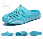 Womens Sandals Summer Fashion Hollow Out Breathable Beach Slippers Flip Flops EVA Massage Slippers Sandals Garden Clogs Shoes Women's Breathable Sandals Water Slippers Stevvex