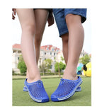 Womens Sandals Summer Fashion Hollow Out Breathable Beach Slippers Flip Flops EVA Massage Slippers Sandals Garden Clogs Shoes Women's Breathable Sandals Water Slippers Stevvex
