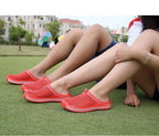 Womens Sandals Summer Fashion Hollow Out Breathable Beach Slippers Flip Flops EVA Massage Slippers Sandals Garden Clogs Shoes Women's Breathable Sandals Water Slippers Stevvex