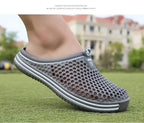 Womens Sandals Summer Fashion Hollow Out Breathable Beach Slippers Flip Flops EVA Massage Slippers Sandals Garden Clogs Shoes Women's Breathable Sandals Water Slippers Stevvex