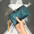 MAC032 Women's Silk Evening Bag with Elegant Tassel Pendant Mariam's Collection