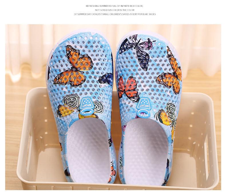 Womens Slip-On Quick Dry Water Clogs Shoes Beach Sandals Lightweight Breathable Bathroom Garden Clogs Shoes Summer Breathable Mesh Sandals Beach Footwear Anti-Slip Slippers Quick Drying Sandals Stevvex