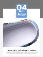 Womens Slip-On Quick Dry Water Clogs Shoes Beach Sandals Lightweight Breathable Bathroom Garden Clogs Shoes Summer Breathable Mesh Sandals Beach Footwear Anti-Slip Slippers Quick Drying Sandals Stevvex