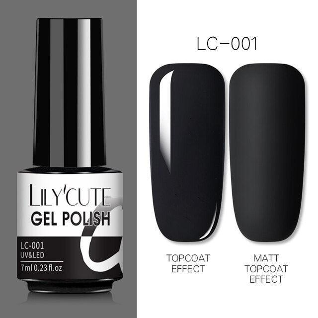 Womens UV Gel Nail Polish Set 7ml Fashion Varnish Colorful Art Manicure Luxury Nail Design For Women Stevvex