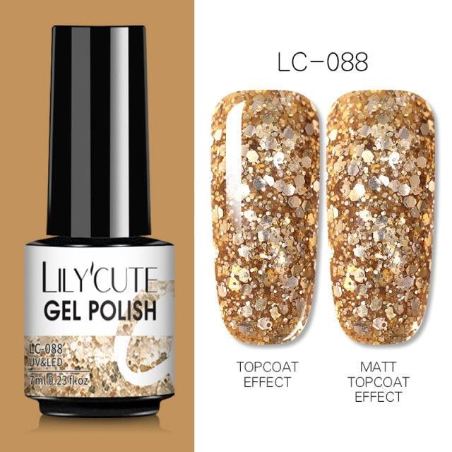 Womens UV Gel Nail Polish Set 7ml Fashion Varnish Colorful Art Manicure Luxury Nail Design For Women Stevvex