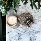 Wood Candle Vase Reusable Scented Candle Jar With Wooden Lid Multiuse