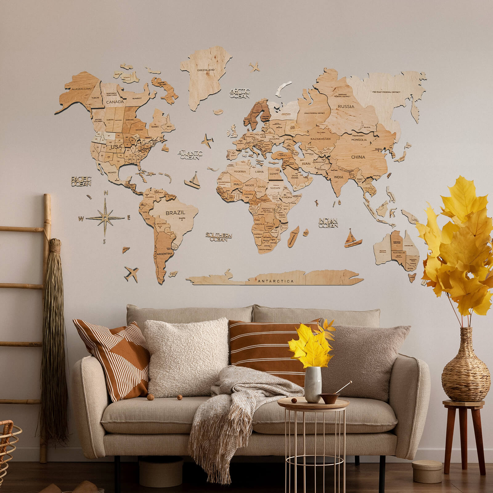 Fall Wood Decor - SJB-DIAMOND ELITES