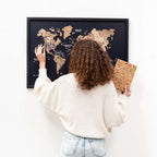 3D Wooden Panel World Map Terra Enjoy The Wood