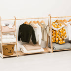 Wooden children's clothing rack - SJB-DIAMOND ELITES