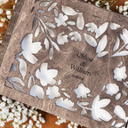 Wooden Photo Album - Floret