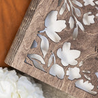 Wooden Photo Album - Floret
