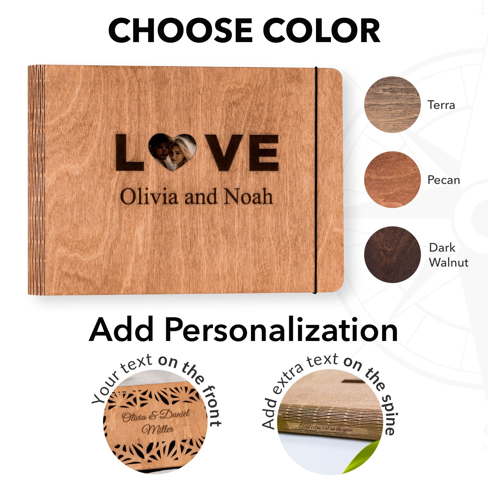Wooden Photo Album - SJB-DIAMOND ELITES