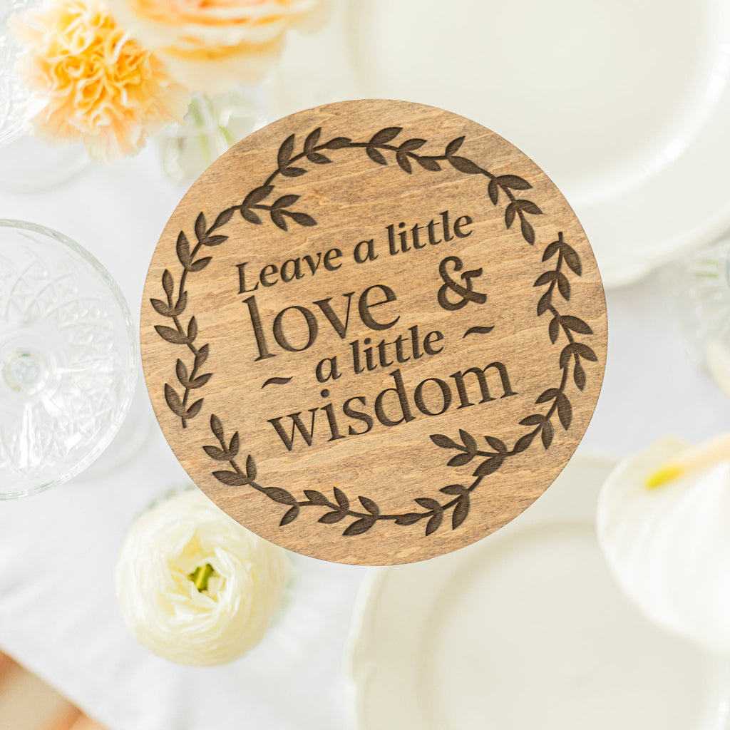 Memory Sign Acrylic Circle